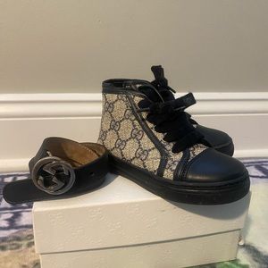 100% authentic Gucci toddler sneakers euro size 24